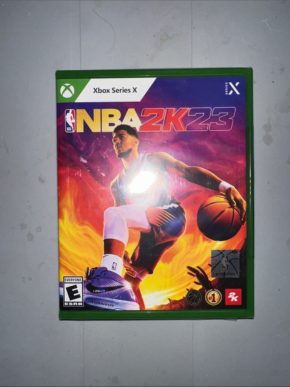 NBA 2K23 Xbox Series X - Vibrant Red/Purple Cover